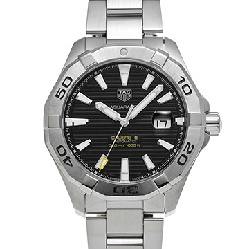タグ ホイヤー アクアレーサー キャリバー5 WAY2010.BA0927 ブラック メンズ 時計 【中古】【wristwatch】