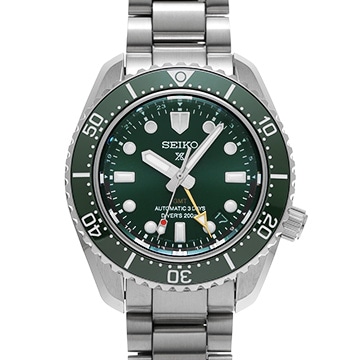 セイコー プロスペックス ダイバースキューバ 1968 メカニカルダイバーズ 現代デザイン GMT SBEJ009 グリーン メンズ 時計 【中古】【wristwatch】