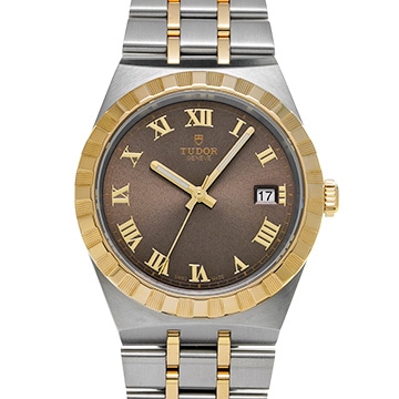 チューダー / チュードル ロイヤル 28503 ブラウン メンズ 時計 【中古】【wristwatch】