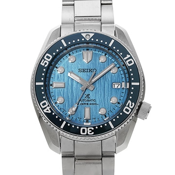 セイコー プロスペックス ダイバー スキューバ 1968 メカニカルダイバーズ セイブ ザ オ－シャン SBDC167 ライトブルー メンズ 時計 【中古】【wristwatch】