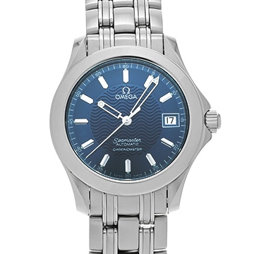 オメガ シーマスター 120 2501.81 ブルー メンズ 時計 【中古】【wristwatch】