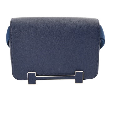 エルメス ゲタ ディープブルー シェーブル レディース バッグ 【中古】【bag】