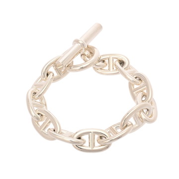 エルメス シェーヌダンクル ブレスレット TGM シルバー シルバー925 レディース ジュエリー 【中古】【jewelry】