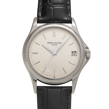 パテック フィリップ カラトラバ 5127G-001 シルバー メンズ 時計 【中古】【wristwatch】