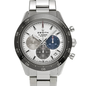 ゼニス クロノマスター スポーツ エル・プリメロ 03.3100.3600/69.M3100 ホワイト メンズ 時計 【中古】【wristwatch】