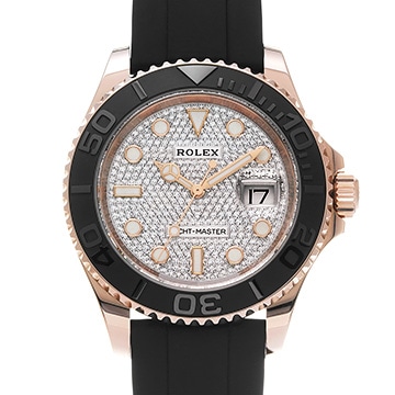 ロレックス ヨットマスター 40 116655 シルバー/ダイヤモンド メンズ 時計 【中古】【wristwatch】