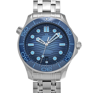 オメガ シーマスター ダイバー300 コーアクシャル マスタークロノメーター 210.30.42.20.03.003 ブルー メンズ 時計 【中古】【wristwatch】