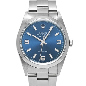 ロレックス エアキング 14000 ブルー メンズ 時計 【中古】【wristwatch】