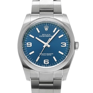 ロレックス オイスターパーペチュアル 36 116000 ブルー メンズ 時計 【中古】【wristwatch】