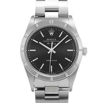 ロレックス エアキング 14010 ブラック メンズ 時計 【中古】【wristwatch】