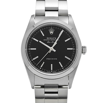 ロレックス エアキング 14000 ブラック メンズ 時計 【中古】【wristwatch】