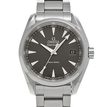 オメガ シーマスター アクアテラ クォーツ 231.10.39.60.06.001 グレー メンズ 時計 【中古】【wristwatch】