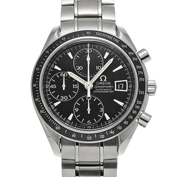 オメガ スピードマスター デイト 3210.50 ブラック メンズ 時計 【中古】【wristwatch】