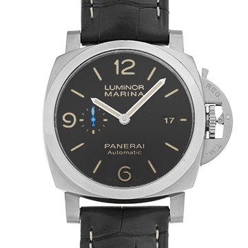 パネライ ルミノールマリーナ 1950 3デイズ アッチャイオ PAM01312 ブラック メンズ 時計 【中古】【wristwatch】