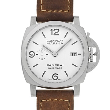 パネライ ルミノールマリーナ 44mm PAM01314 ホワイト メンズ 時計 【中古】【wristwatch】