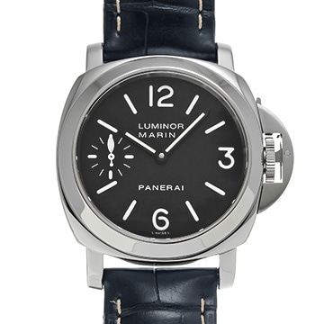 パネライ ルミノールマリーナ PAM00111 ブラック メンズ 時計 【中古】【wristwatch】