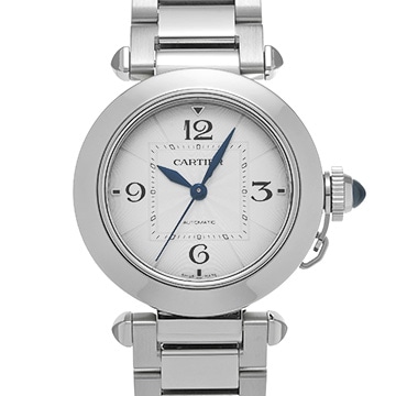 カルティエ パシャ ドゥ カルティエ 35mm WSPA0013 シルバー ユニセックス 時計 【中古】【wristwatch】