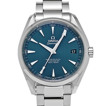 オメガ シーマスター アクアテラ マスターコーアクシャル 231.10.42.21.03.003 ブルー メンズ 時計 【中古】【wristwatch】