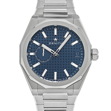 ゼニス デファイ スカイライン 03.9300.3620/51.I001 ブルー メンズ 時計 【中古】【wristwatch】