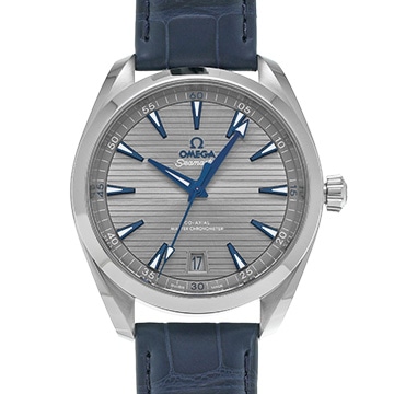 オメガ シーマスター アクアテラ コーアクシャル マスタークロノメーター 220.13.41.21.06.001 グレー メンズ 時計 【中古】【wristwatch】