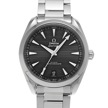 オメガ シーマスター アクアテラ コーアクシャル マスタークロノメーター 220.10.41.21.01.001 ブラック メンズ 時計 【中古】【wristwatch】
