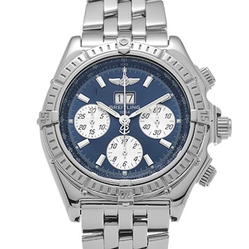 ブライトリング クロスウィンド スペシャル A445C12PAS ブルー/シルバー メンズ 時計 【中古】【wristwatch】