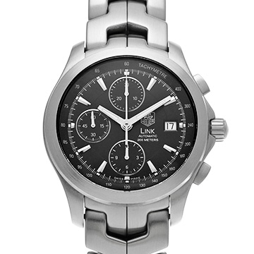 タグ ホイヤー リンク クロノグラフ CJF2110.BA0576 ブラック メンズ 時計 【中古】【wristwatch】