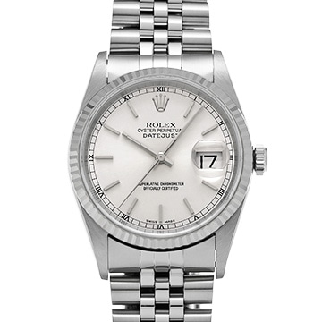 ロレックス デイトジャスト 16234 シルバー メンズ 時計 【中古】【wristwatch】