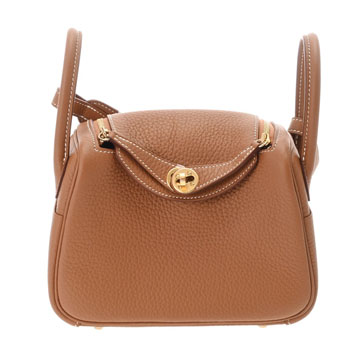 エルメス リンディ ミニ 2 ゴールド トリヨンクレマンス レディース バッグ 【未使用】【bag】