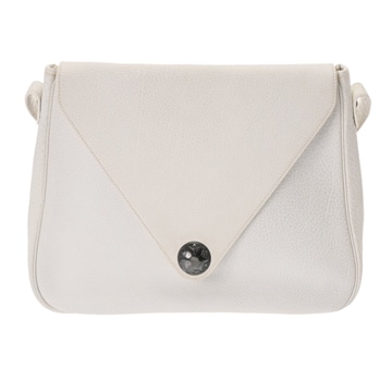エルメス クリスティーヌ ホワイト ブッフルスキッパー レディース バッグ 【中古】【bag】
