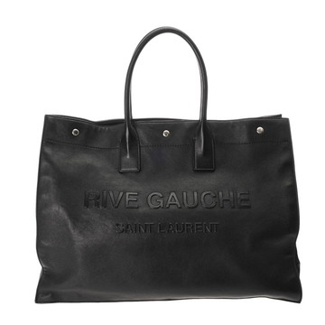 サンローラン リヴ ゴージュ ブラック VLR587273 0920 スムースレザー レディース バッグ 【中古】【bag】