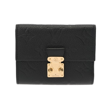 ルイ ヴィトン モノグラムアンプラント ポルトフォイユ サラ メティス ノワール M80880 レザー ユニセックス 財布 【中古】【purse】