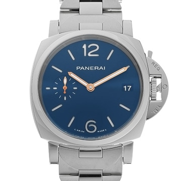 パネライ ルミノール ドゥエ PAM01123 ブルー メンズ 時計 【中古】【wristwatch】