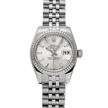 ロレックス デイトジャスト 179174 シルバー レディース 時計 【中古】【wristwatch】