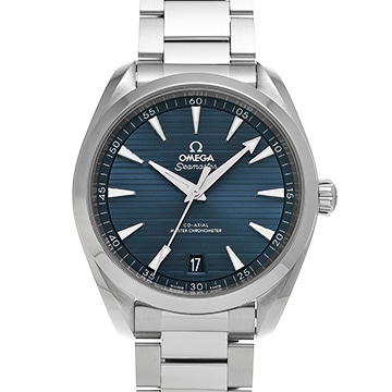 オメガ シーマスター アクアテラ コーアクシャル 220.10.41.21.03.004 ブルー メンズ 時計 【中古】【wristwatch】