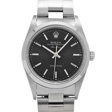 ロレックス エアキング 14000M ブラック メンズ 時計 【中古】【wristwatch】