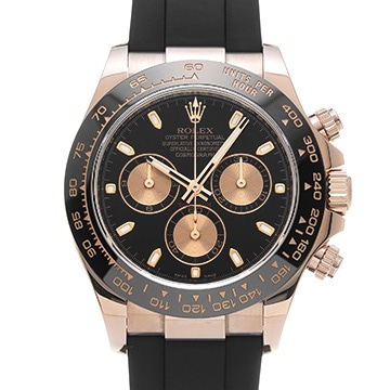 ロレックス コスモグラフ デイトナ 116515LN ブラック/ピンク メンズ 時計 【中古】【wristwatch】