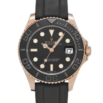ロレックス ヨットマスター 37 268655 ブラック ユニセックス 時計 【中古】【wristwatch】