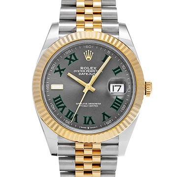 ロレックス デイトジャスト 41 126333 スレート メンズ 時計 【中古】【wristwatch】