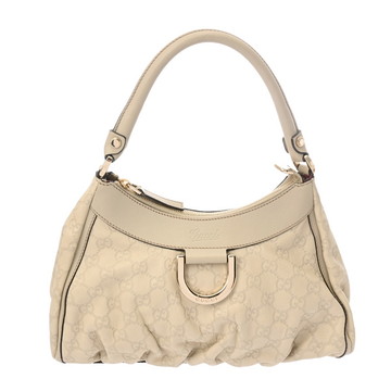 グッチ グッチシマ ハンドバッグ アイボリー 190525 001013 レザー レディース バッグ 【中古】【bag】