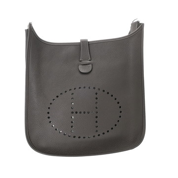 エルメス エヴリン3 GM グラファイト トリヨンクレマンス ユニセックス バッグ 【中古】【bag】