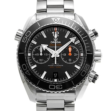 オメガ シーマスター プラネットオーシャン 6000 コーアクシャル マスタークロノメーター 215.30.46.51.01.001 ブラック メンズ 時計 【中古】【wristwatch】
