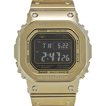 カシオ G-SHOCK GMW-B500シリーズ GMW-B5000GD-9JF ブラック メンズ 時計 【中古】【wristwatch】