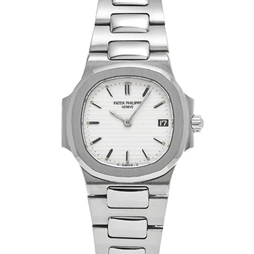 パテック フィリップ ノーチラス 4700/1A-051 ホワイト レディース 時計 【中古】【wristwatch】