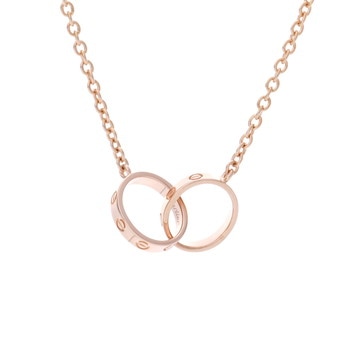 カルティエ ベビーラブ ネックレス ゴールド K18ピンクゴールド PG レディース ジュエリー 【中古】【jewelry】