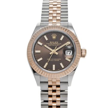 ロレックス レディ デイトジャスト 28 279171 チョコレートブラウン レディース 時計 【新品】【wristwatch】