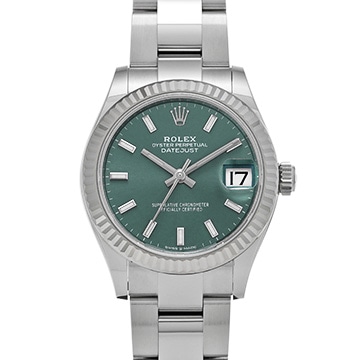 ロレックス デイトジャスト 31 278274 ミントグリーン ユニセックス 時計 【中古】【wristwatch】