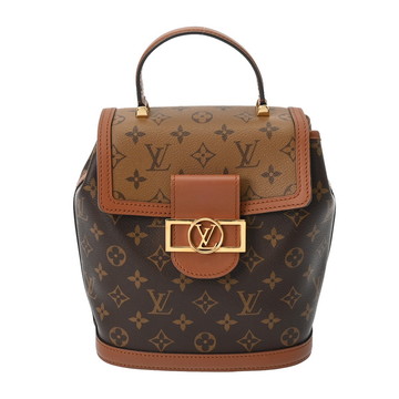 ルイ ヴィトン モノグラムリバース ドーフィーヌバックパック ブラウン M45142 モノグラムキャンバス レディース バッグ 【中古】【bag】