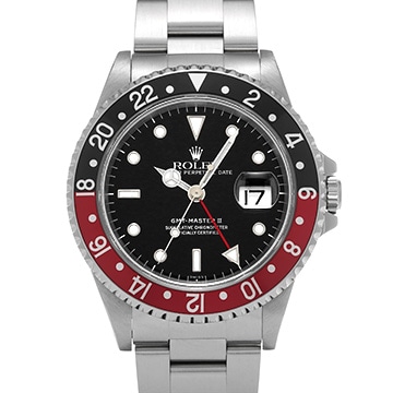 ロレックス GMTマスターII 16710 ブラック メンズ 時計 【中古】【wristwatch】