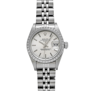 ロレックス オイスターパーペチュアル デイト 79240 シルバー レディース 時計 【中古】【wristwatch】